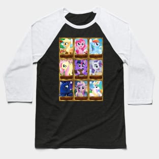 The Pony Elements - 80s toys Baseball T-Shirt